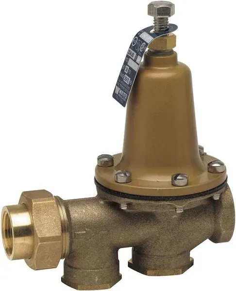 Watts Water Pressure Reducing Valve 1/2 In.