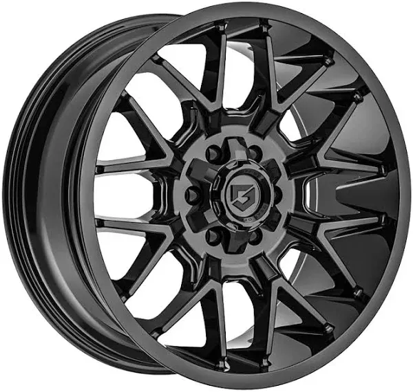 Gear Off Road Wheel 20x9 Gloss Black