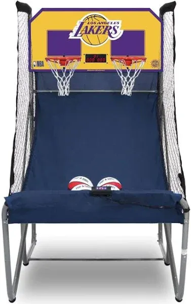 Pop-A-Shot Los Angeles Lakers Home Dual Shot Basketball Game