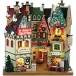 Lemax 15804 Christmas Village Facade: Tis The Season Shops