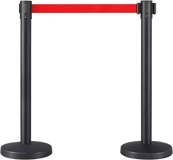 VEVOR Crowd Control Stanchions 2-Pack