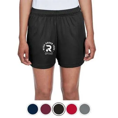 Team 365 Ladies' Zone Performance Short L BLACK