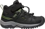 Keen Kids' Targhee Mid Waterproof Hiking Boots, Size 12, Black