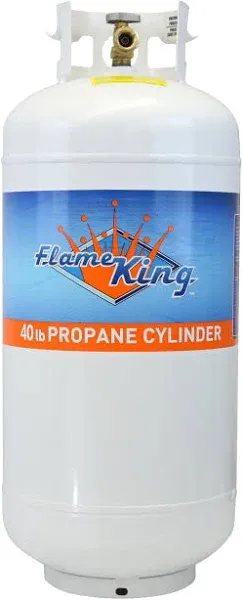 Flame King YSN401a 40 Pound Steel Propane Tank