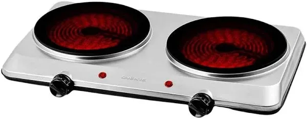 Stylish Infrared Cooking Plate - 1500W with Easy-Clean Stainless Steel Finish