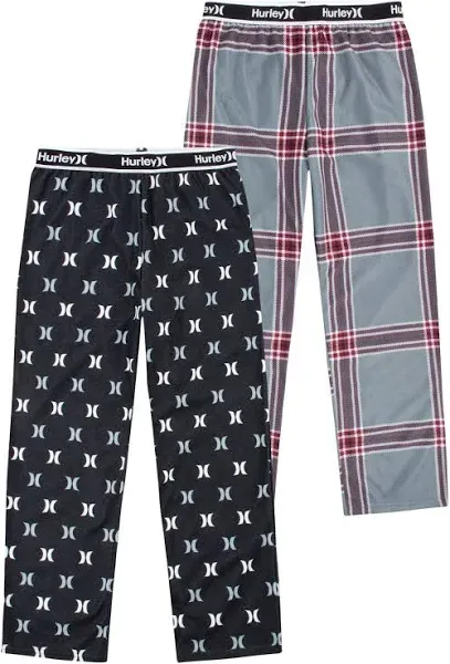 Hurley Boys Checkered Pajama Bottom, Size 4, NWT