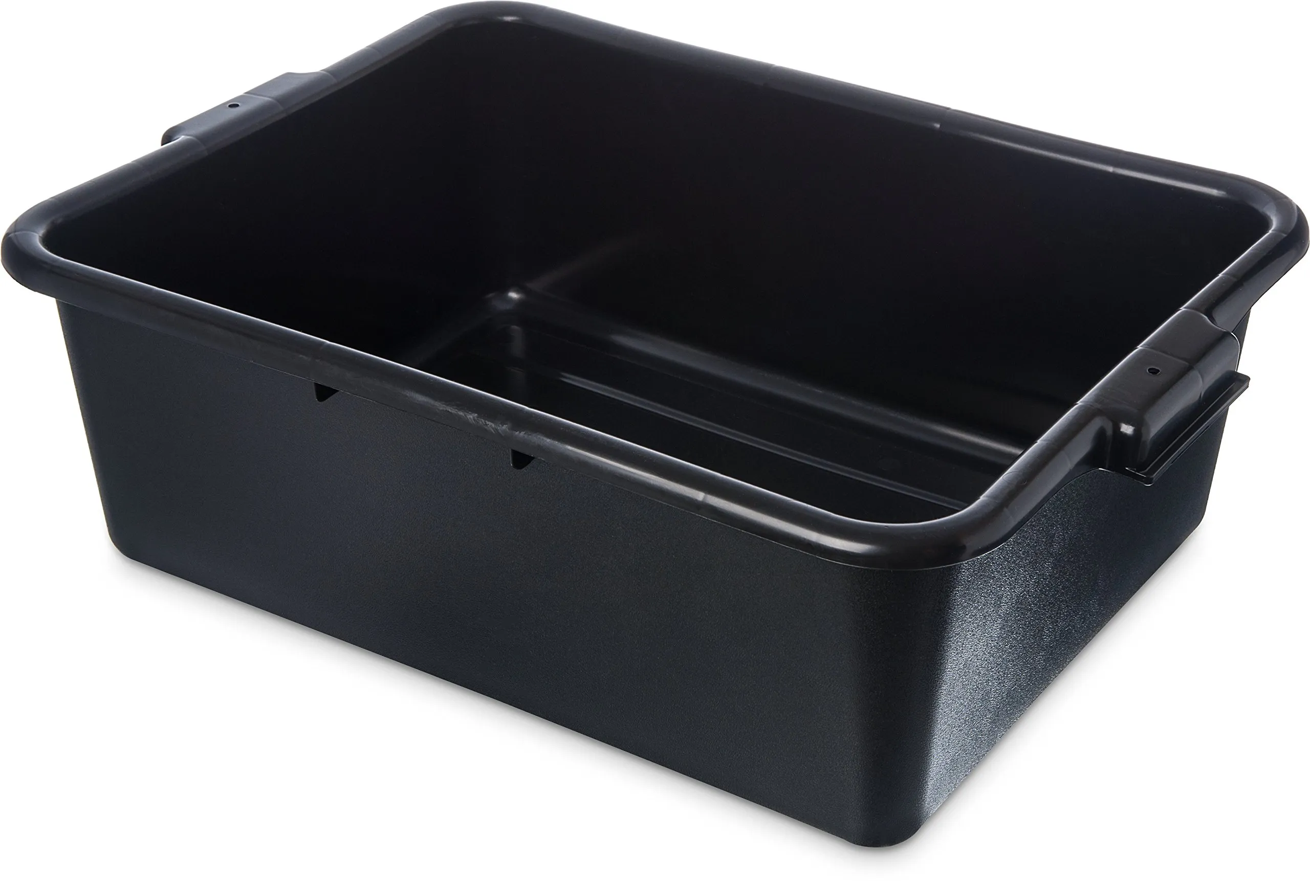 Carlisle FoodService Products 4401103 Comfort Curve Bus Box/Tote Box, 7" Deep, Black