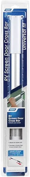 Camco 42186 RV Screen Door Cross Bar - White