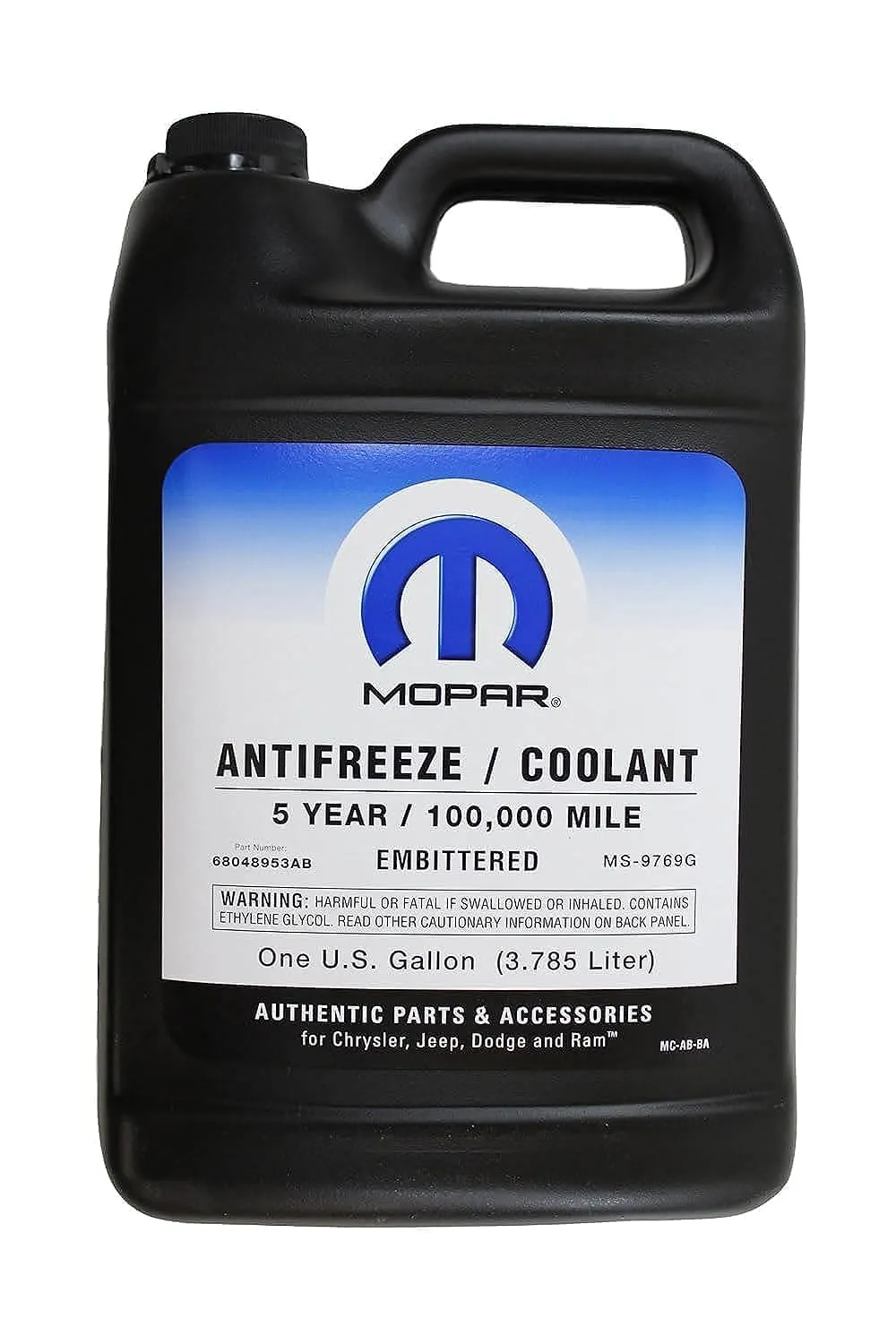 Mopar 68048953AC Engine Coolant / Antifreeze