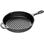 Lodge Mfg Co Lodge Cast Iron Grill Pan Skillet