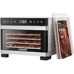 COSORI Premium Food Dehydrator Machine, 6 Stainless Steel Trays