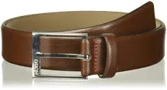 HUGO BOSS Leather Belts Men Black