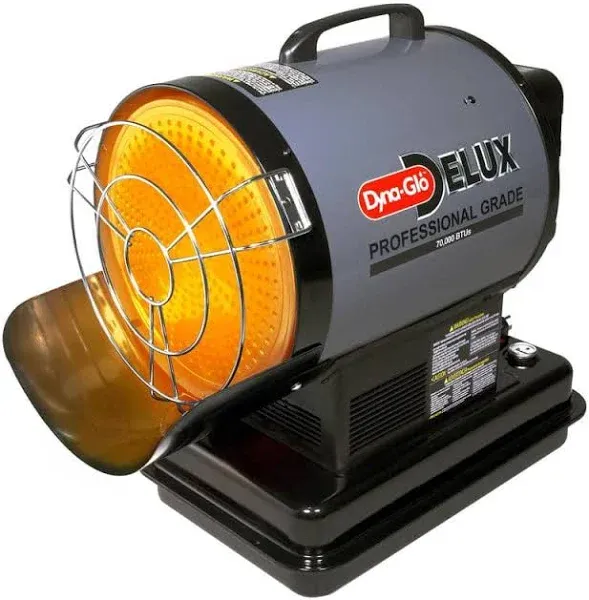 Dyna-Glo SF70DGD 70000 BTU Kerosene Radiant Forced Air Heater