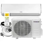 Pioneer Diamante Series 12,000 BTU 19 SEER 230V Ductless Mini-Split Air Conditioner Heat Pump Full Set with 16 ft. Kit