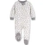 Honey Bee Organic Baby Footed Sleep & Play - 3-6 Months Burt's Bees