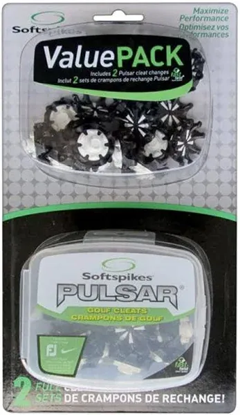 SOFTSPIKES Pulsar Fast Twist 3.0 Golf Cleat - 18 Count