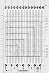 Creative Grids Stripology Squared Mini Quilt Ruler