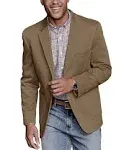 Johnston Murphy Men's Washed Cotton Blazer