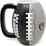 Las Vegas Raiders 24 oz. Football Shaped Beverage Mug