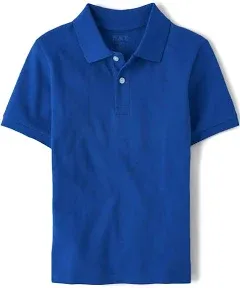 The Children's Place Boys' Uniform Short Sleeve Pique Polo