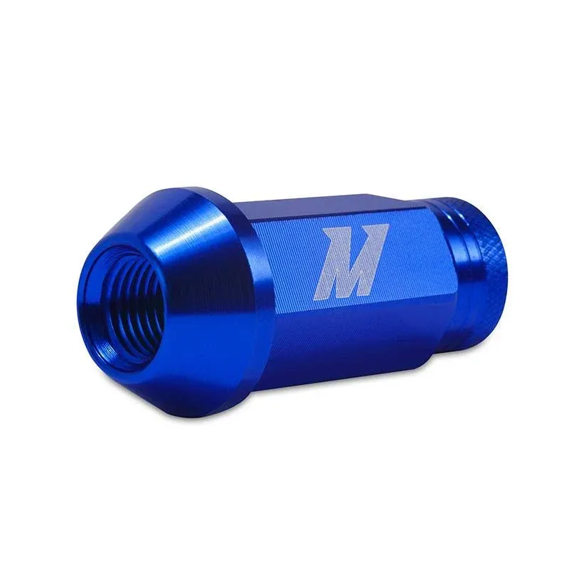 Mishimoto Aluminum Locking Lug Nuts, M12 x 1.5 Blue MMLG-15-LOCKBL