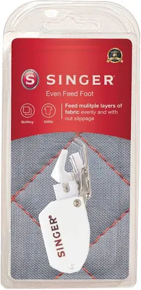 Singer Even Feed Walking Presser Foot for Quilting or Thick Fabric Sewing