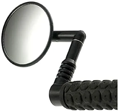 Mirrycle MTB Bar End Mountain Bicycle Mirror (Set of 2 Mirrors)