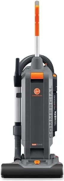 Hoover HushTone Vacuum Cleaner with Intellibelt 15" Orange/Gray