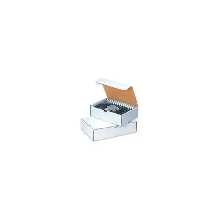 Aviditi White Literature Mailing Boxes, 15-1/8 x 11-1/8 x 2 Inches, Pack of 50, Crush-Proof, For Shipping, Mailing and Storing