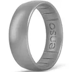 Enso Rings Classic Elements Silver Size 10 Silicone Made In The USA