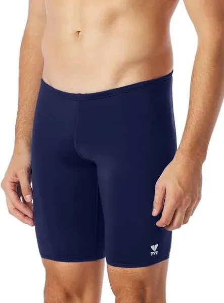 TYR Men's Durafast Solid Jammer 36 Black