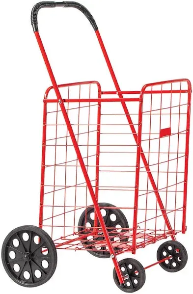 Deluxe Steel Shopping Cart XL