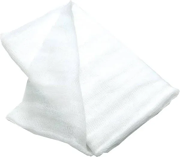 Fox Run Cotton Cheese Cloth, 2 Yards, White