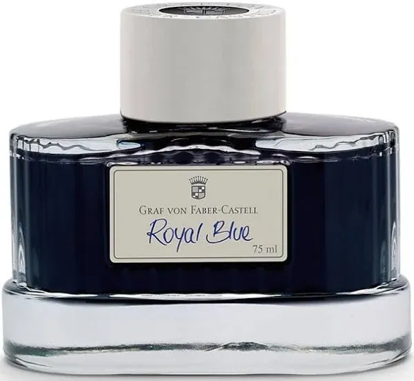 Graf Von Faber-Castell Cobalt Blue Ink - 75 ml Bottle