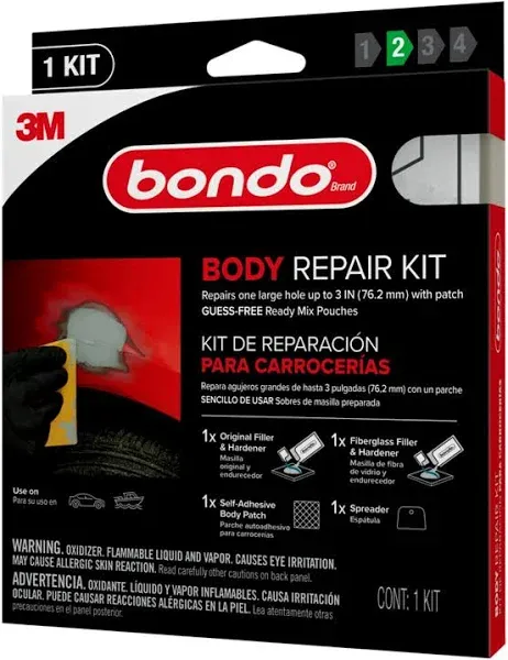 Bondo - BRKIT-2PK-ES - 2 oz. Ready Mix Body Repair Kit