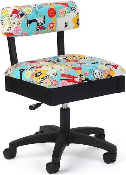 Arrow Adjustable Height Hydraulic Sewing and Craft Chair