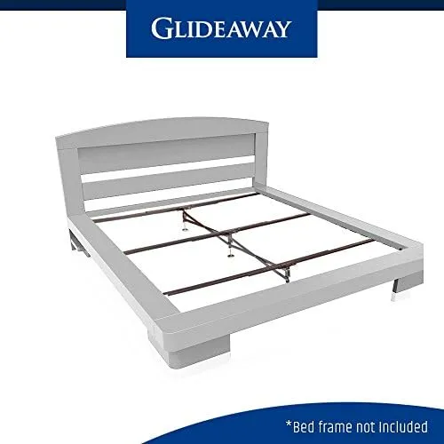 Glideaway X-Support Bed Frame Support System, Gs-3 XS Model 3 Cross Rails and 3 Legs