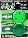 Green Biscuit Hockey Puck 2-Pack