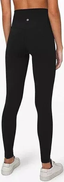 Lululemon Yoga Align High-Rise Leggings 25" | Black - Size 12 Nulu