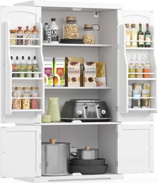 VASAGLE 53.5" Pantry Cabinet