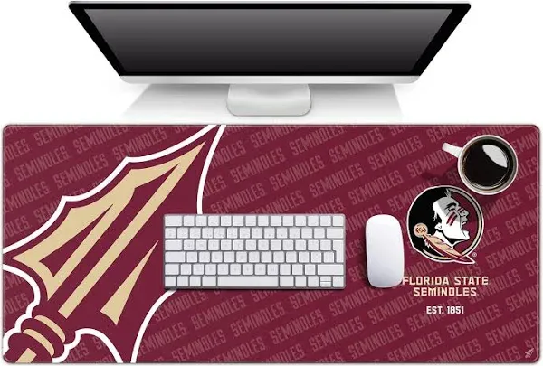 YouTheFan NCAA Florida State Seminoles Mouse/Desk Pad/Mat 15.7&#034; x 35.4&#034; NWT