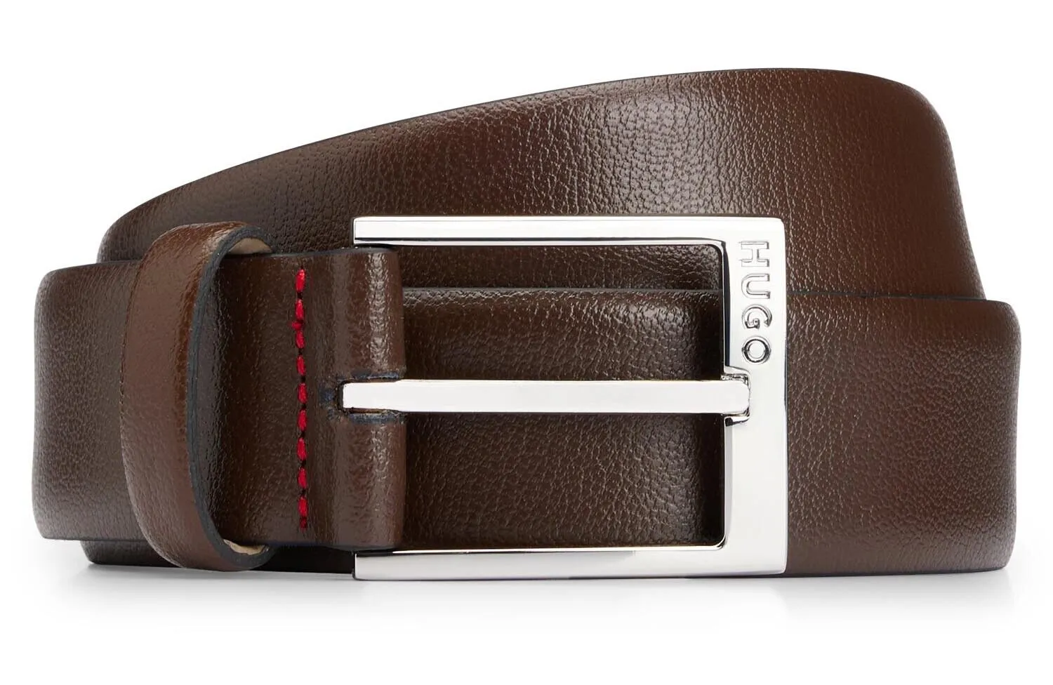 HUGO BOSS Leather Belts Men Black