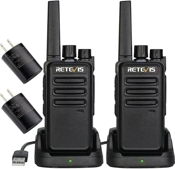 Retevis RT68 Walkie Talkies with Earpiece Radios Rechargeable