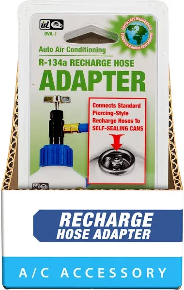 IDQ R-134a AC Recharge Hose Adapter - 1 Count