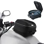 Motorcycle Tank Bag &gt; Oxford S-Series M4s Magnetic Semi Ridgid 4 Litre - Black