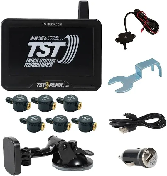 770 Series - 6 Flow Thru Sensor TPMS System with Color Touchscreen Display