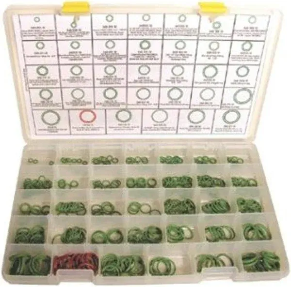 Supercool Deluxe Metric HNBR Green Rubber O-Ring Assortment