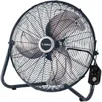 High Velocity Fan with QuickMount for Floor or Wall Mount Use, 3 Powerful Spe...