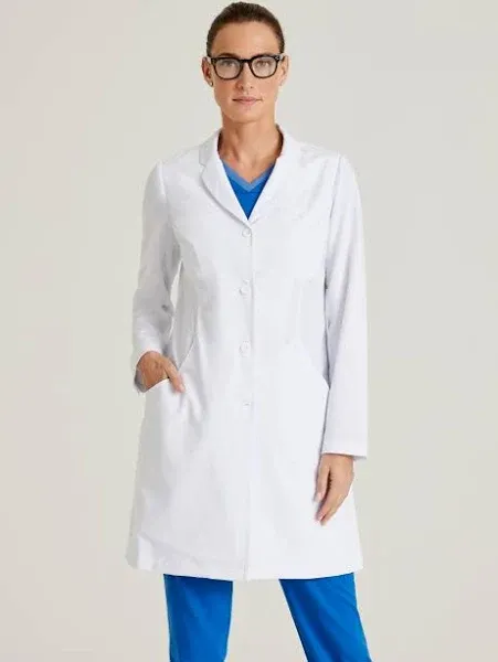 Grey's Anatomy Grey Anatomy Barco Signature Women's Button Lab Coat