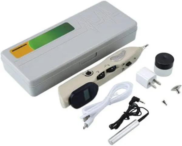 Rechargeable Massage Acupoint Pen Point Detector Digital Display Electronic Acupuncture Stimulator Machine 23 * 3.5 * 4.6cm